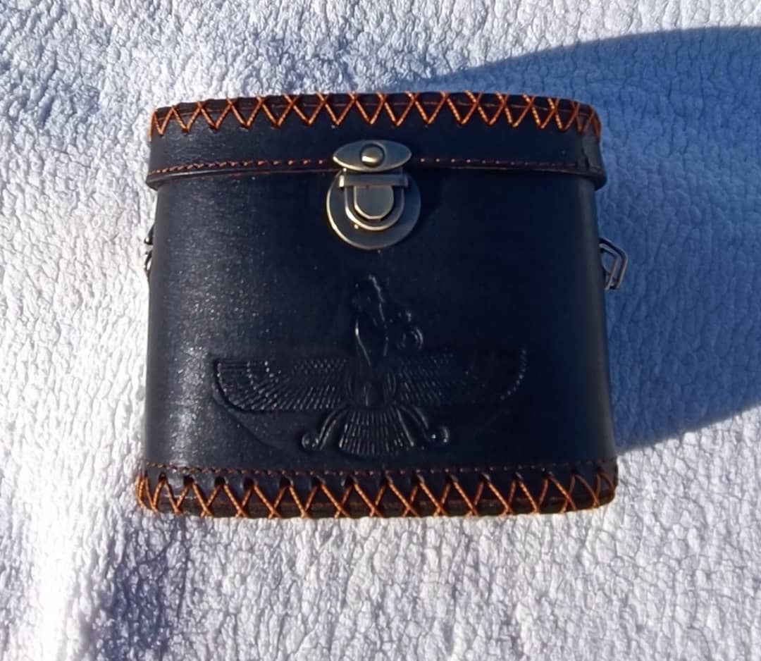 جای دوربینی چرم کاومیش درجه 1